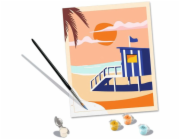 Ravensburger CreArt Beach - Chata, Malba