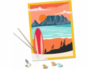 Ravensburger CreArt - Západ slunce na pláži, malba