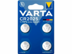 Varta Knoflíkové baterie CR2025, lithiové, 3V (4 kusy)