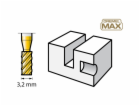 Dremel MAX gravírovací nůž O 3,2mm (194DM), fréza