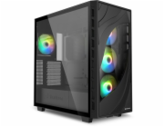 Sharkoon Rebel C80G RGB, pouzdro typu tower