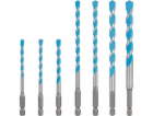 Sada vrtáků Bosch Expert HEX-9 MultiConstruction, 7 kusů