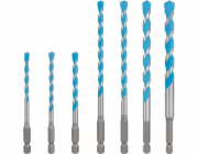 Sada vrtáků Bosch Expert HEX-9 MultiConstruction, 7 kusů