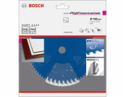 Bosch Powertools Kotouč pro kotoučovou pilu na laminátové pily EXPERT s vysokým tlakem, O 168 mm, 52 zubů (otvor 20 mm, pro ruční kotoučové pily)