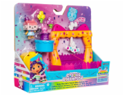 Spin Master "Gabby's Dollhouse - Balcony Playset Baby Box Talent Competition, Toy Figure"