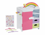 ZAPF Creation BABY born® Duhová šatní skříň