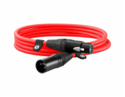 Rode Microphones Premium XLR kabel XLR3M-R červený (červený, 3 metry)