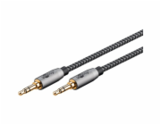 goobay Plus Audio propojovací kabel AUX 3,5mm stereo