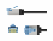 goobay Ultra-flexibilní propojovací kabel Cat.6a tenký, U/FTP