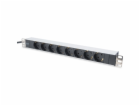 Digitus 19 Steckdosenleiste mit Aluminiumprofil, 8-fach, ...