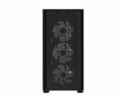 ASUS case A21 PLUS, Mini Tower, průhledná bočnice, 4x 120mm ARGB Fan, černá