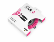Rode Microphones Premium XLR kabel XLR3M-P růžový