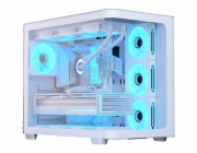 Aerocool P500C-G-WT-v1, věžová skříň