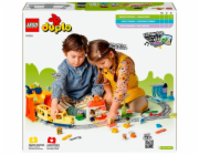 Stavebnice velkého interaktivního vlaku LEGO 10428 DUPLO Town