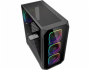 Sharkoon AK5G RGB, věžové pouzdro