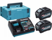 Sada elektrického nářadí Makita  POWER KIT 40V XGT (BL4050Fx2+DC40RB) (UN3480)