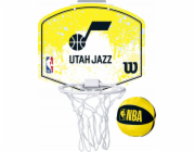 Wilson  NBA Team Utah Jazz Mini Hoop WZ6010102 Žlutá Jedna velikost