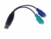 Rozdvojka USB - 2x PS2