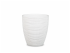 Hrnec Scheurich 58609, keramika, H 15 cm, bílý