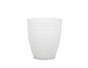 Hrnec Scheurich 58609, keramika, H 15 cm, bílý