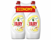 Mycí prostředek na nádobí FAIRY SENSITIVE, 2 × 900 ml