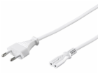 PremiumCord Kabel síťový 230V k magnetofonu 5m bílý