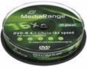 MEDIARANGE DVD-R 4,7GB 16x spindl 10ks