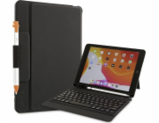 LMP Keyboard ProtectCase pro iPad 10.2 (2019/2020/2021), 7/8/9th Gen, stojánek, magnetická přední klapka, sleep & wake, Pencil/Crayon/, Bluetooth, CH rozložení, černá