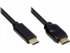 Alcasa GC-M0104 kabelový adaptér 10 m USB Type-C HDMI Typ...