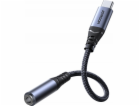 Audio adaptér Joyroom SY-C01 Type-C na 3,5 mm (černý)