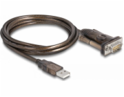 Delock USB adaptér DELOCK Adaptér USB2.0 Typ-A > 1x Seriell RS-232 D-Sub 9Pin S