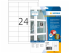 HERMA Wetterfeste Imprägn.Etik.A4 20 Blatt 66x33,8