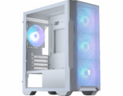 MSI MAG Forge M100R Midi Tower Průhledná, Bílá