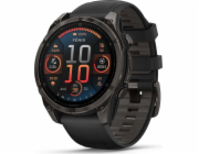 Garmin fenix 8 3,56 cm (1.4") AMOLED 47 mm Digitální 454 x 454 px Dotyková obrazovka Černá Wi-Fi GPS