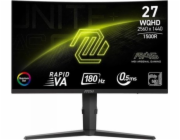 MSI MAG 275CQRF QD E2 Počítačový monitor 69 cm (27") 2560 x 1440 px WQHD černý