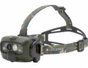 Ledlenser HF8R Core RGB Camouflage - Čelovka LED, zelený
