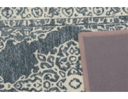 Interiérový koberec Domoletti FR-23-0507023, šedý, 150 x 90 cm