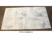 Koberec interiérový Domoletti FR-23-808024-3, šedý 230 x 160 cm