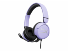 Drátový herní headset HyperX Cloud mini, fialový