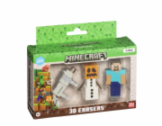 MINECRAFT 3D ERASERS - 3 PACK VER.B