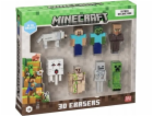 MINECRAFT 3D ERASERS - 8 PACK DELUXE BOX VER.A