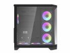 Počítačová skříň Darflash FT418 PRO + 7 ventilátorů aRGB ...