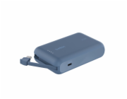 Belkin BoostCharge PowerBank 10K with Integrated USB-C Cable 20W - Blue