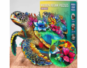 EscapeWelt Dřevěné puzzle Želva 300 dílků