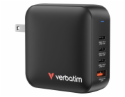 Verbatim Mini GaN Charger 165W 3xUSB-C 1xUSB-A US/EU/UK A.32216