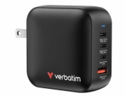 Verbatim Mini GaN Charger 100W 3xUSB-C PD, 1xUSB-A QC 3.0 32231