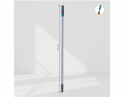 Násada na koště Thema Lux 0101, 1200 mm, modrá/černá/šedá