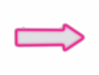 Manta SNL107PK Style Neon Lights ARROW  pink