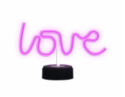 MANTA LOVE II, LED Neon plexi dekorácia