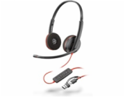 Poly Blackwire 3220 náhlavní souprava, USB-C/A adaptér, stereo